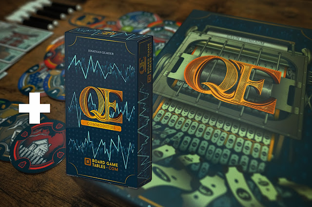 QE Commodities board game expansion 量化寬鬆 大宗商品擴充