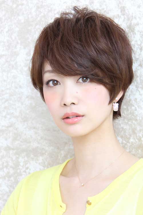 cute short hairstyles asian