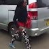 Drama As Commercial Sex Worker Destroys Client’s Car Who Refused To Pay After Se.x. (Photos/Video)