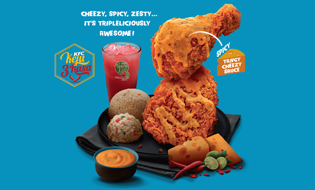 Harga KFC Keju 3 Rasa - Senarai Harga Makanan di Malaysia