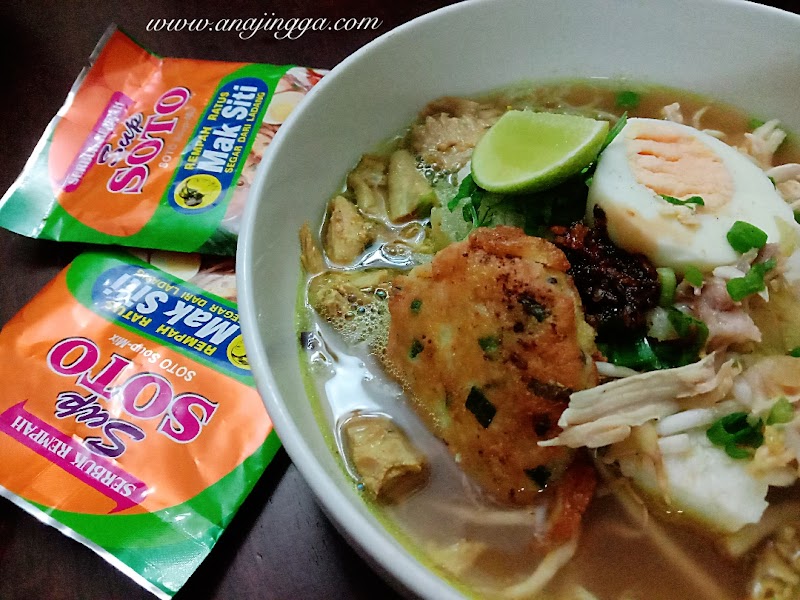 Resepi Soto Ayam Dengan Serbuk Rempah Sup Soto Mak Siti 