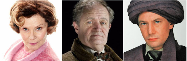 Knjige su IN: Dolores Umbridge, Horace Slughorn i Quirinus Quirrell