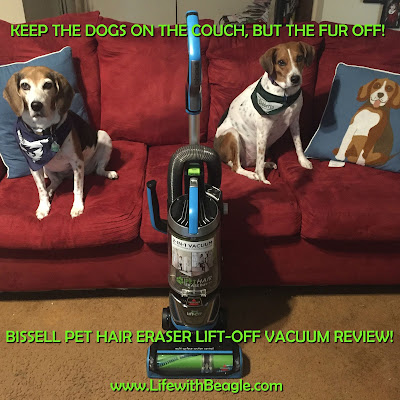 Review of the Bissell Pet Hair Eraser Lift-off Vacuum.