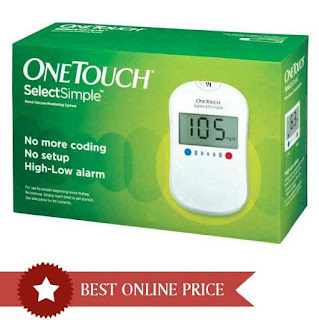 One Touch Select Glucose Monitor- Free 10 Strip