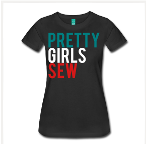 http://prettygirlssew.spreadshirt.com/classic-pgs-logo-tee-black-A16615566/customize/color/2