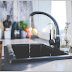 Ideas with Black Faucet for Kitchen Decoration