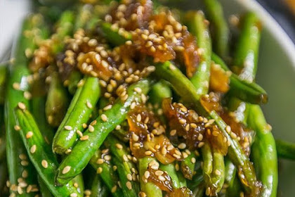 Garlic Chinese Style Green Beans Recipe