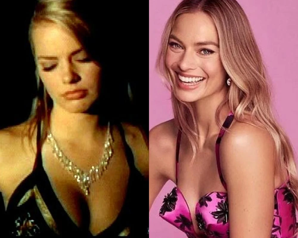Margot robbie then vs now celebrity transformation