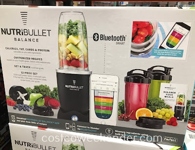 Make delicious smoothies and soups for you and your family with the NutriBullet Balance Smart Blender