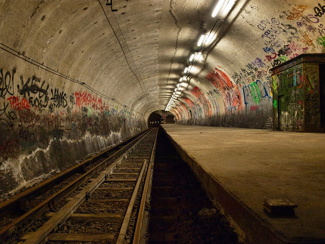 jiemve, métro, métropolitain, HAXO, Porte des Lilas, tunnel, quai, station fantôme, armoire