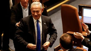 Benjamin Netanyahu was sworn in as prime minister of Israel