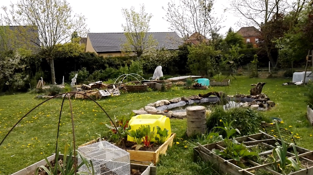 Visite du jardin bio en permaculture au 25 avril 2019 (vidéo)