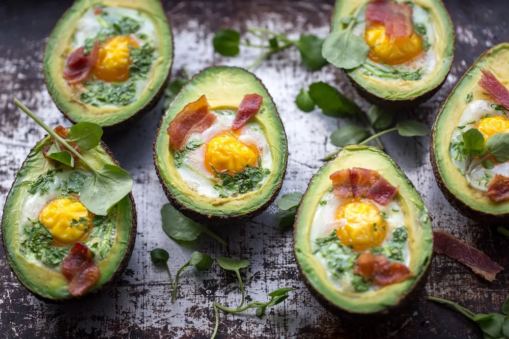 Baked Egg Avocado And Watercress Boats: Great For Brunch