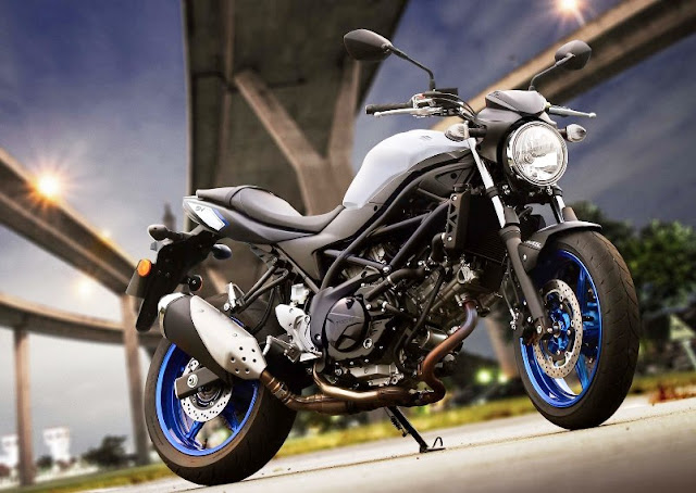 Suzuki resmi memperkenalkan Suzuki SV650 2017 . . naked bike dengan desain simpel 