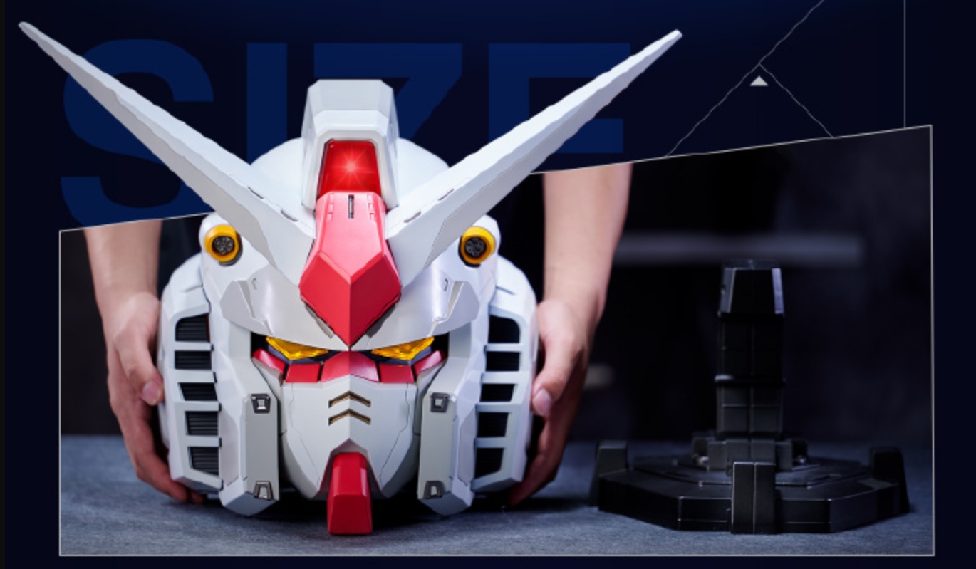 A China Exclusive RX-78-2 Gundam Head Display Announced by Bandai Namco