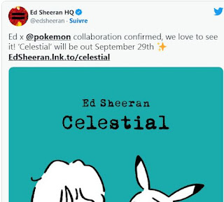 Listen, Celestial, Ed Sheeran, New Song, Pokémon song