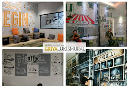 Mendekorasi Cafe Anda dengan Lukisan Dinding | Jasa Lukis Dinding Murah Terbaik