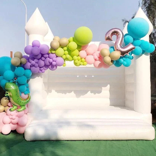 White Bounce House