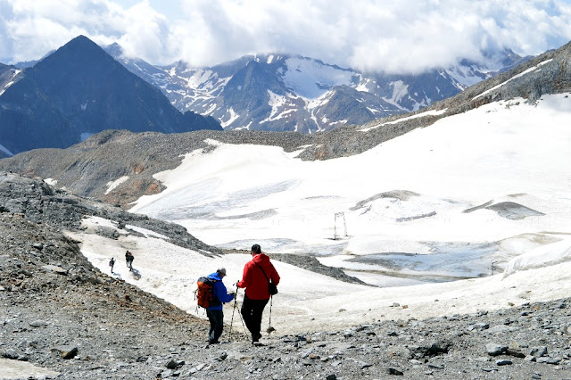 ghiacciaio dello stubai estate