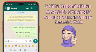 2 Cara Menonaktifkan Whatsapp Sementara