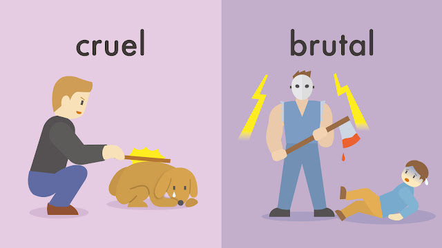 cruel と brutal の違い