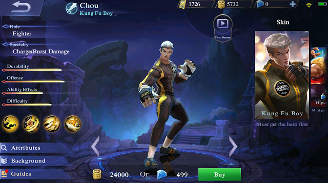 Build dan Guide Menggunakan Hero Chou Mobile Legends Malaysia - Sofinah Lamudin