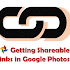 How to share pictures from Google Photos, using shareable-links