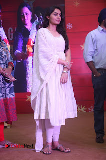 Tamil Actress Singer Andrea Stills in White Salwar Kameez at Narayana Group of Schools Carnival Inauguration  0004.jpg