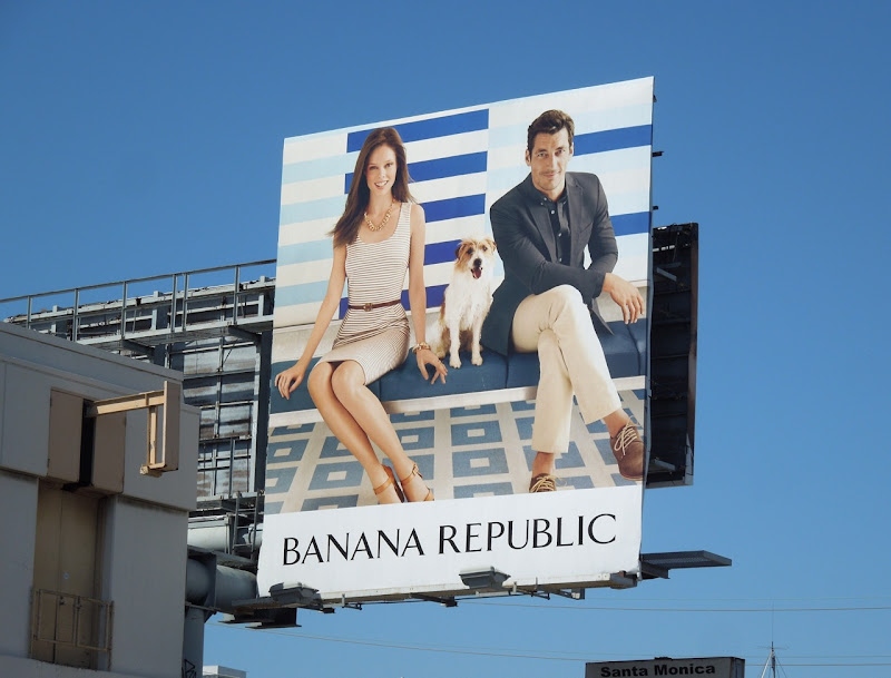 Banana Republic Summer 2012 billboard