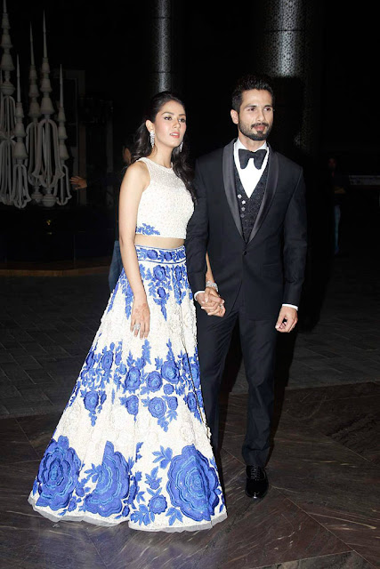 Shahid Kapoor and Mira Rajput Wedding Reception Party