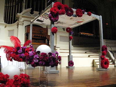 Red and Purple Wedding Part 2 The Chuppah