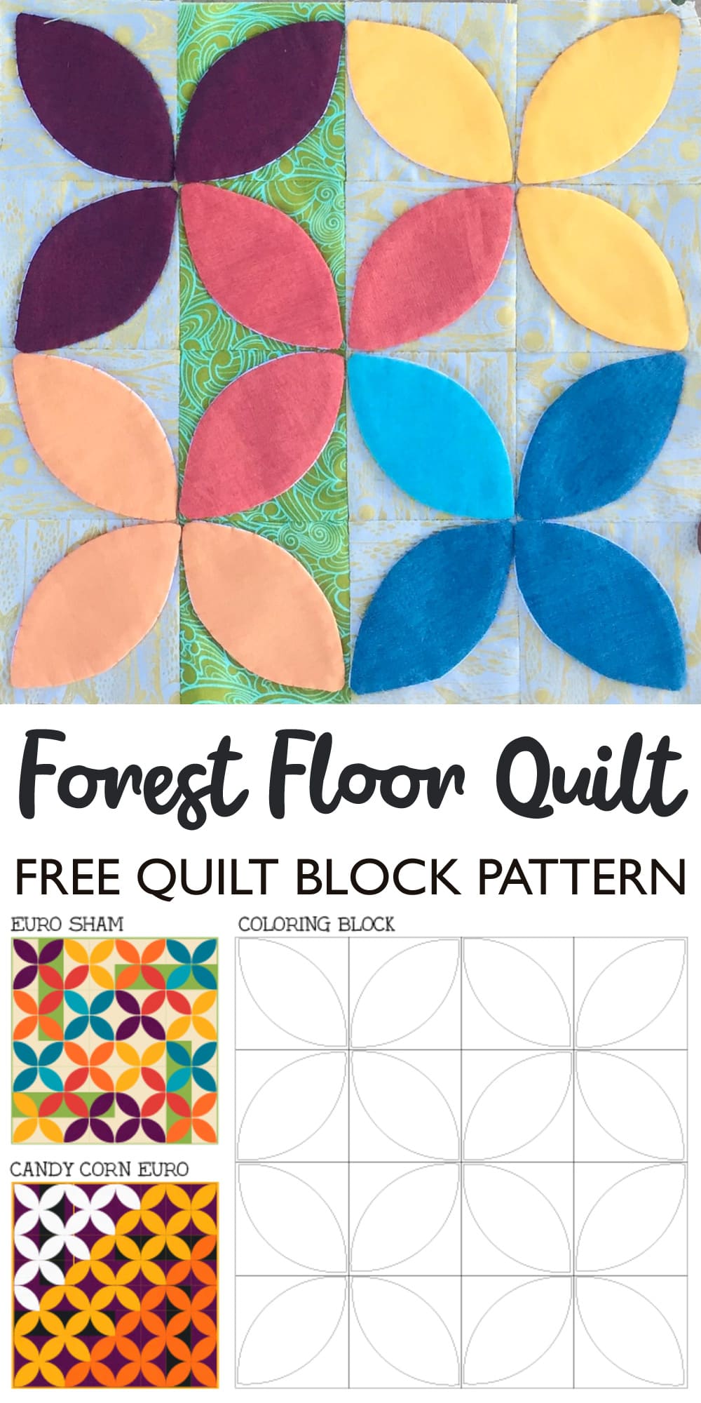 Forest Floor Free Quilt Pattern