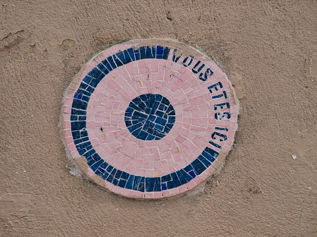 jiemve, vous êtes ici, mosaïque