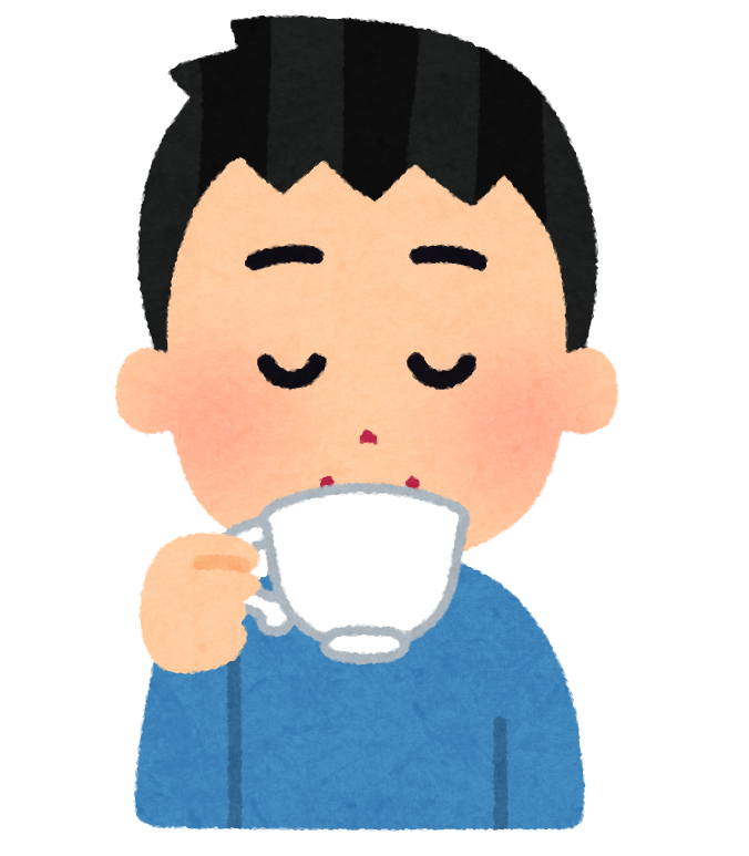 紅茶を飲む人のイラスト 男性 かわいいフリー素材集 いらすとや