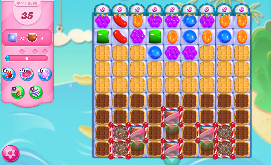 Candy Crush Saga level 6893