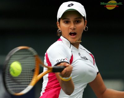 Sania Mirza  on Hot Sania Mirza Wallpapers