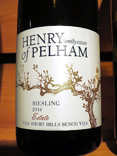 Henry of Pelham Estate Riesling 2016 (88 pts)