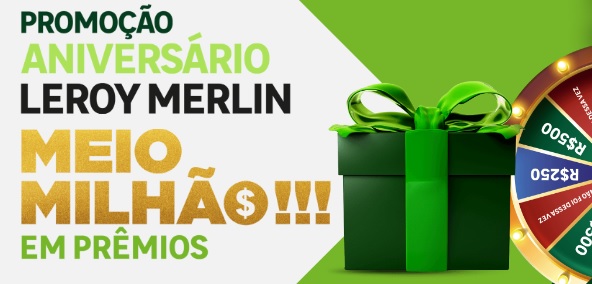 Promoção Aniversário Leroy Merlin