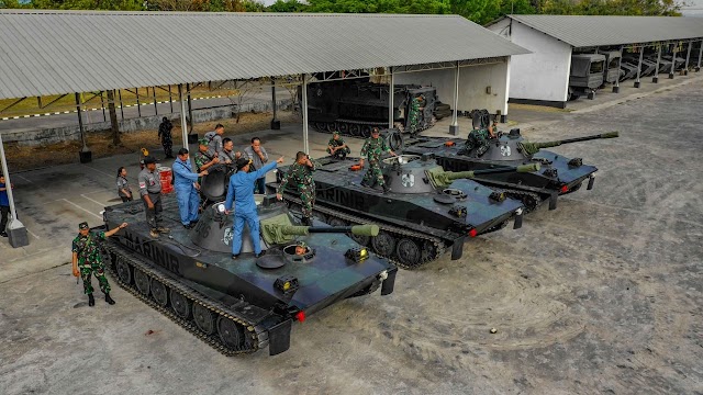 Tank PT - 76 Indonesia akan Diupgrade dengan ATGM dan APS Ukraina