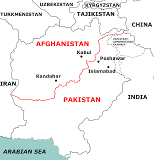 अफगानिस्तान और पाकिस्तान के बीच डूरंड रेखा सीमा पर एक नजर  |   A look at Durand Line border between Afghanistan and Pakistan