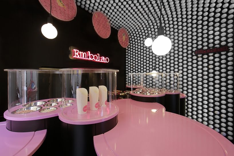 Mecanismo ha diseñado un restaurante de comida rápida en Madrid, España
