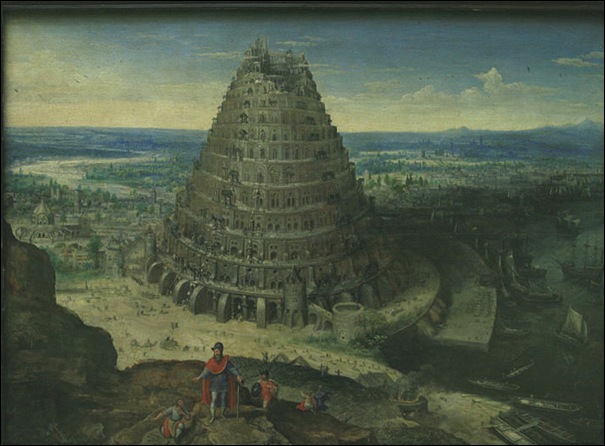 Lacas Van Walckenborch, La tour de Babel 