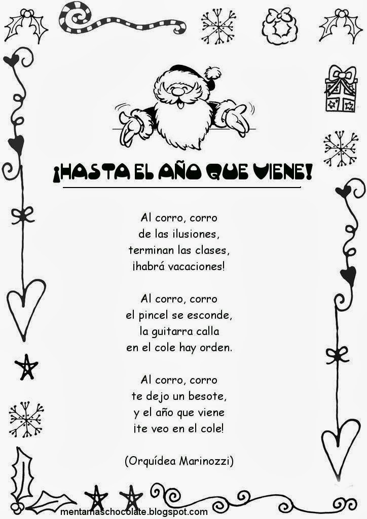 ESOS LOCOS BAJITOS DE INFANTIL: POESIAS DE NAVIDAD