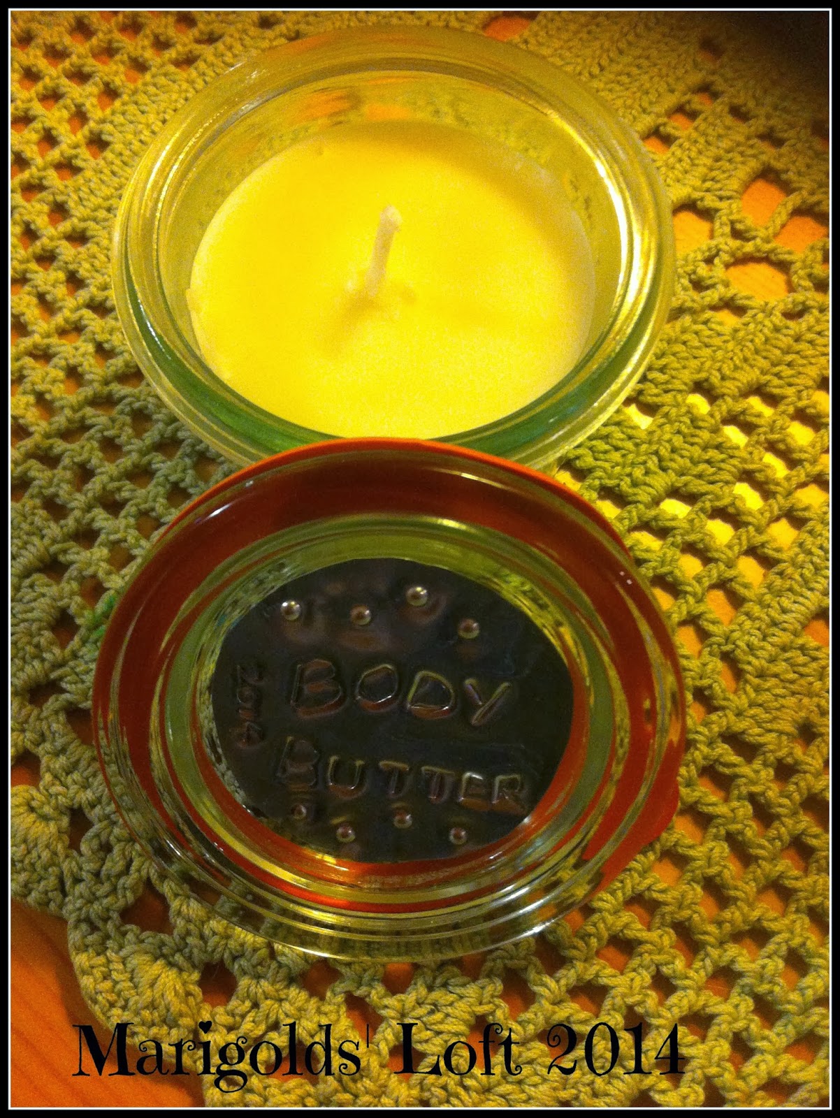 Body Butter Candle