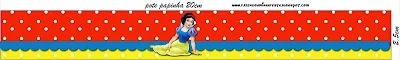 Snow White Free Printable Bar Labels.