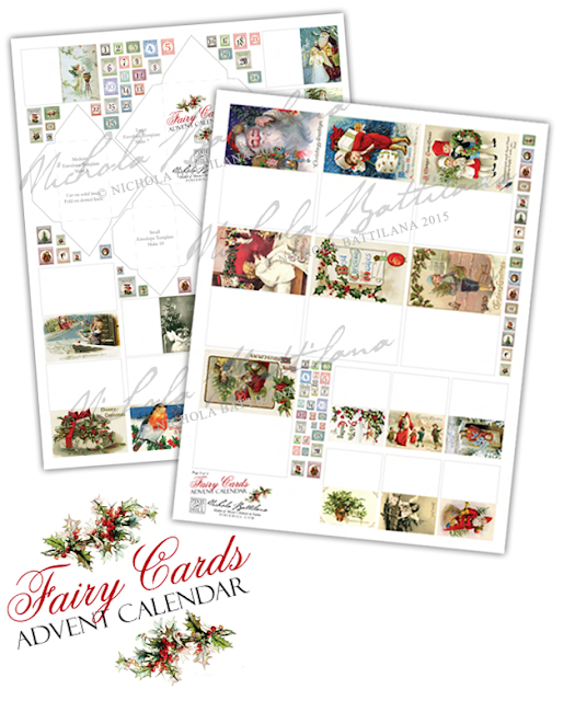 Fairy Christmas Cards, an alternative Advent calendar - Nichola Battilana