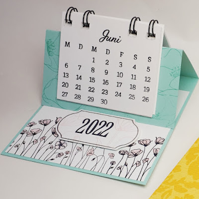 Tischkalender mit "Kreative Tage" im "Muster Mix"-Umschlag Stampin' Up! www.eris-kreativwerkstatt.blogspot.de