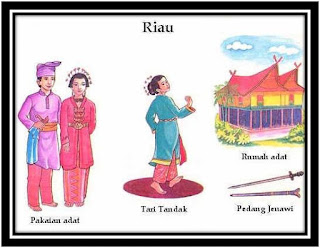 Gambar Tari Pakaian dan Senjata Tradisional