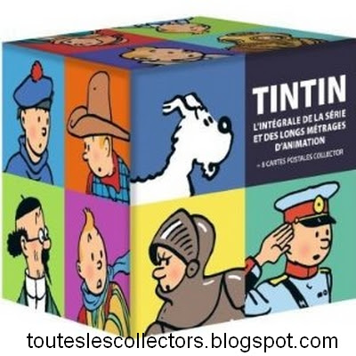 DVD Tintin Coffret Collector Edition Limitée