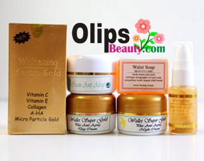 Paket Lengkap Cream Walet Gold dan Serum Gold